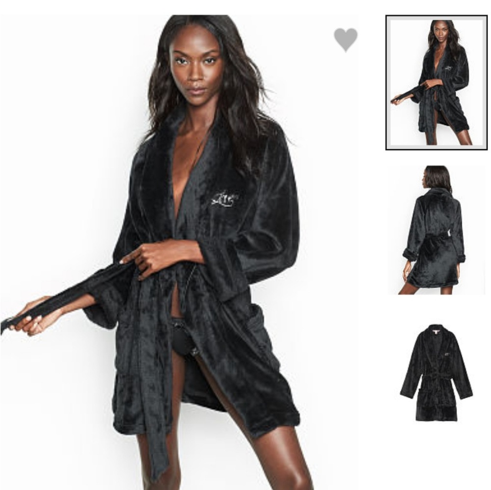 Victoria's Secret cozy plush short robe